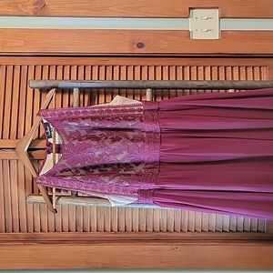 Burgundy Lulus Forever & Always Dress